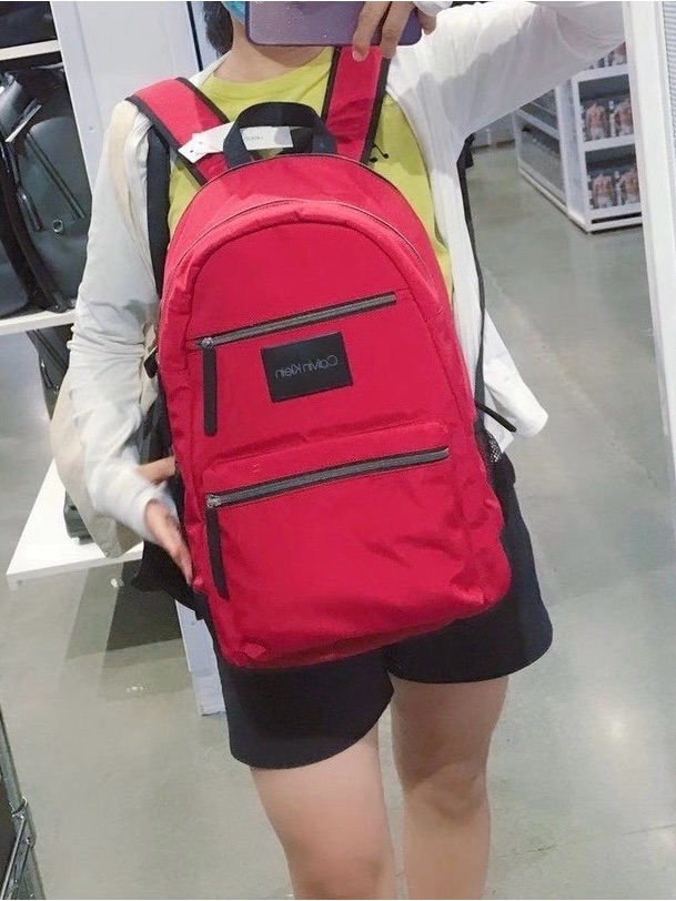Calvin Klein Workwear Red Backpack,